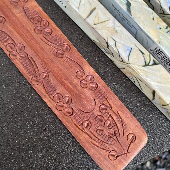 Wooden Burner w/ Hem Incense Sticks White Sage - Picture 4 of 6